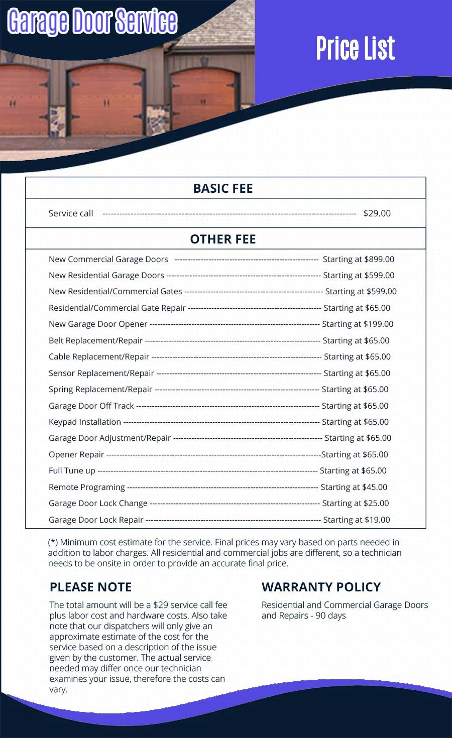 Neighborhood Garage Door Service Lakewood, CO 303-653-9450